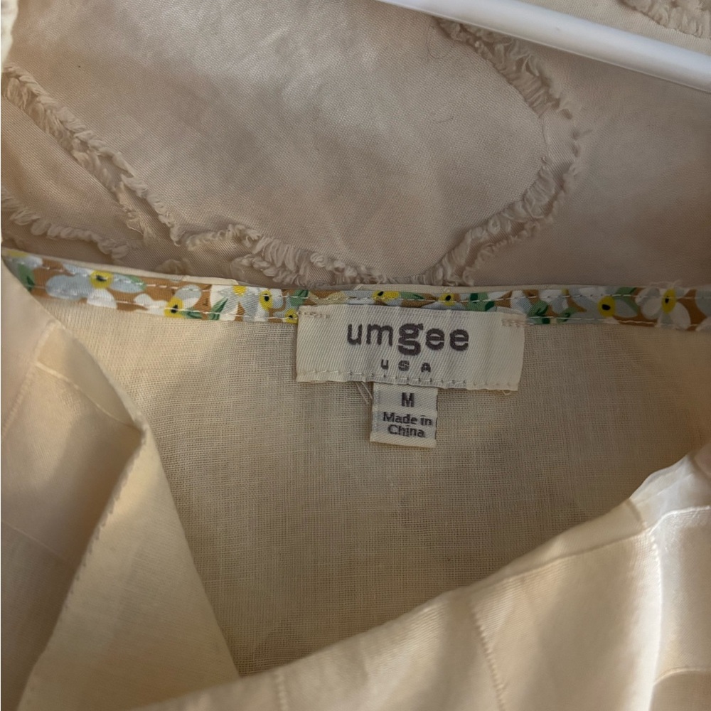 Umgee Cream Blouse